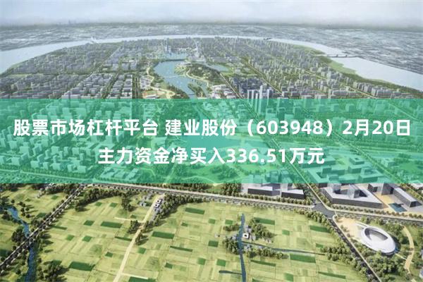 股票市场杠杆平台 建业股份（603948）2月20日主力资金净买入336.51万元